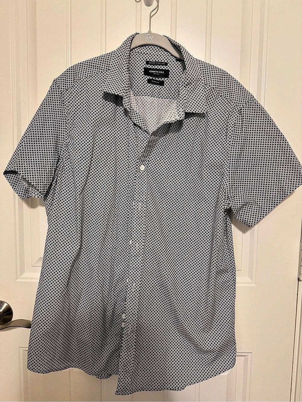 Kenneth Cole Men's Geometric Shirt Size XL Like New